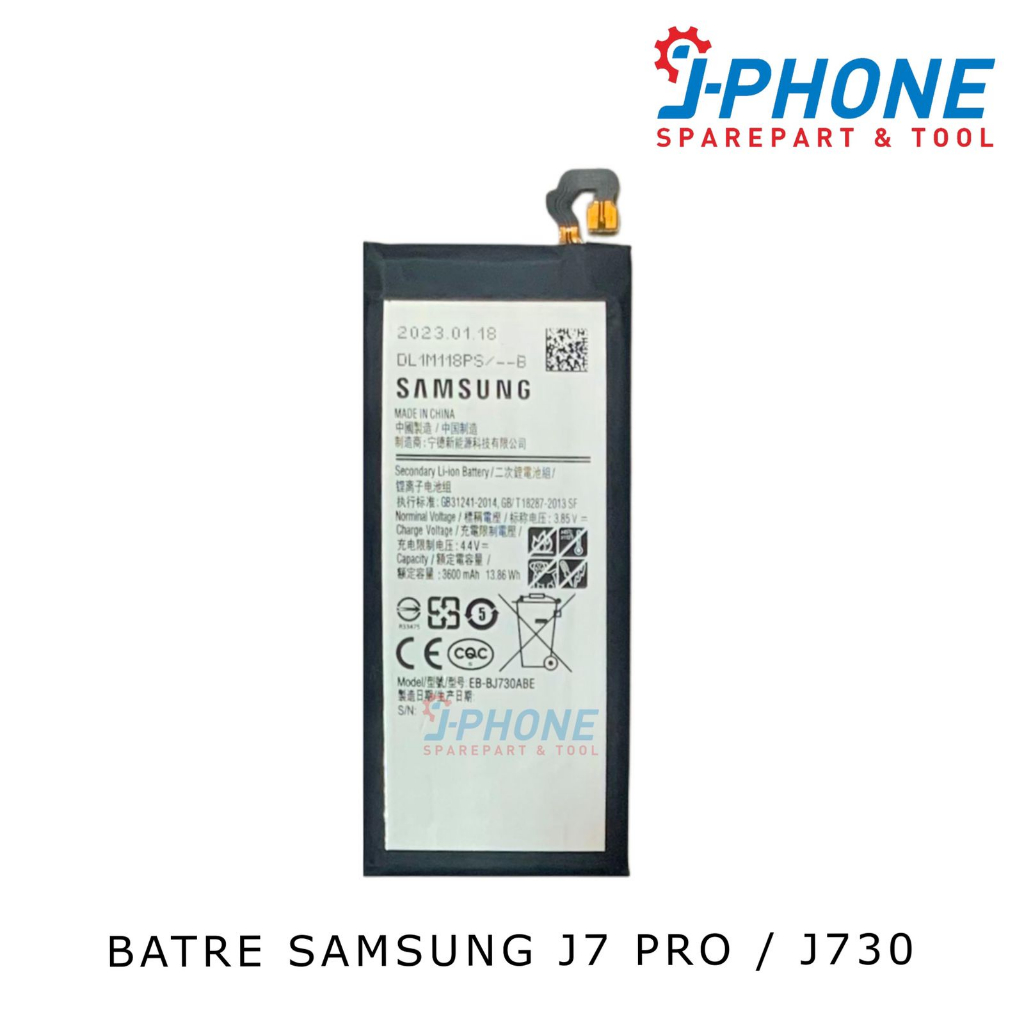 BATRE BATERAI BATTERY SAMSUNG J7 PRO J730