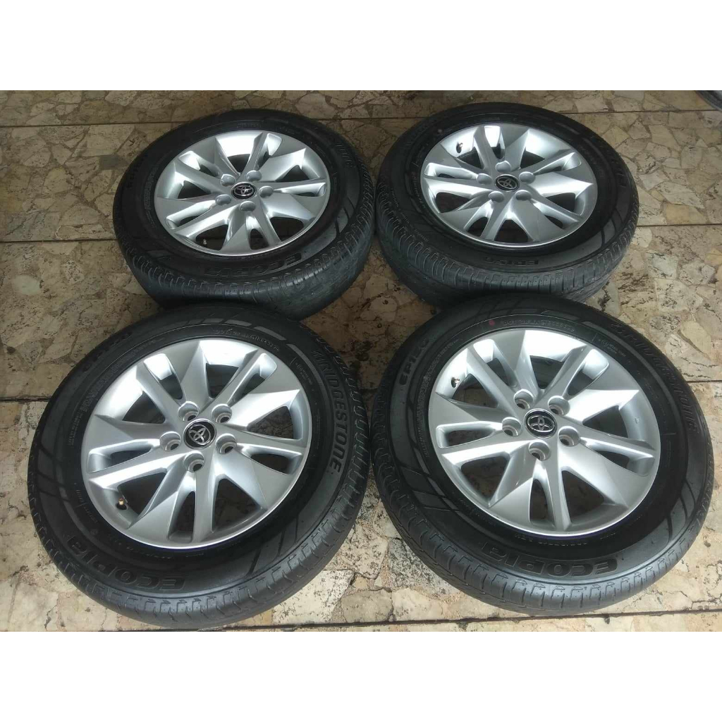 PELEG/VELG std innova reborn R16x6+BAN BRIDGESTONE 205/65R16