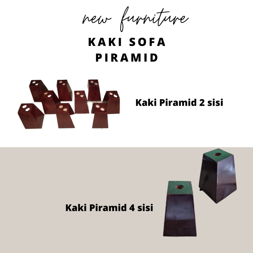 Kaki Sofa/ Kaki Piramid Sofa