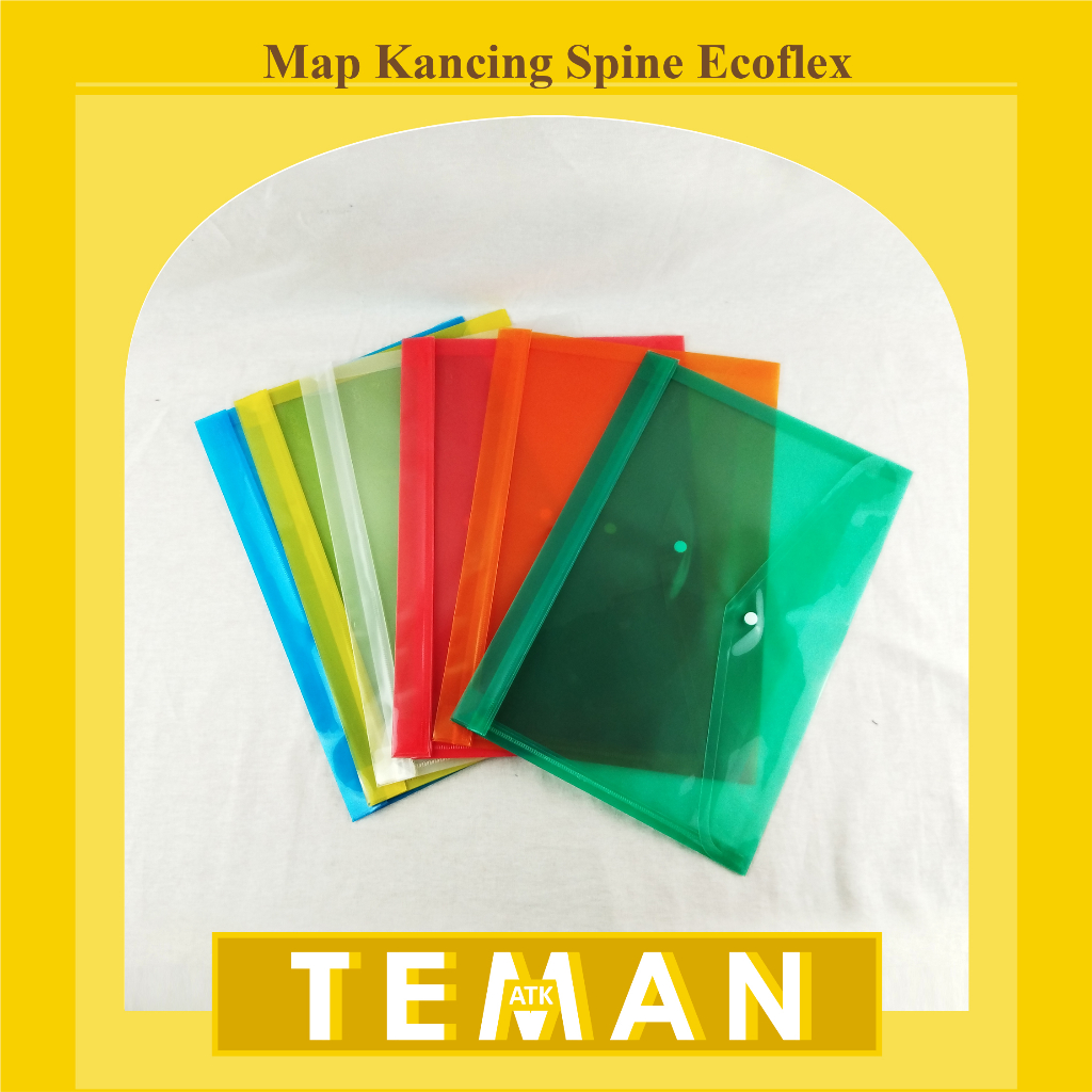 

Map Kancing Spine / Document Bag Kancing Spine Ecolfex UKURAN FOLIO- isi 12pcs (DF-7111)