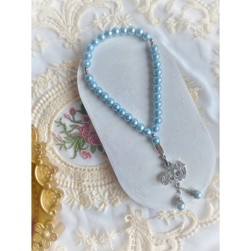 Tasbih Mutiara Sintetis Lafadz Allah