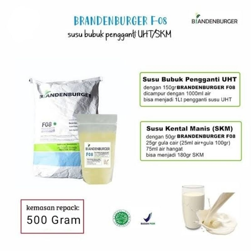 

BRANDEN BURGER F08 500 GRAM