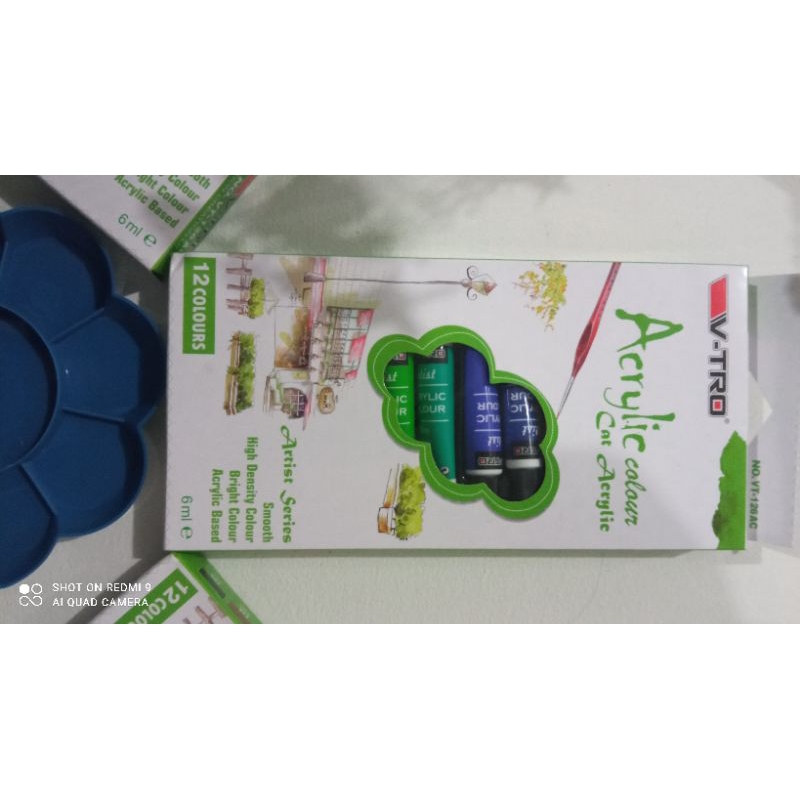 

CAT ACRILIK SET 12 WARNA / ACRILIC MURAH / CAT LUKIS ACRILIC / CAT LUKIS KANVAS