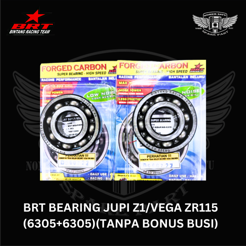 BRT Bearing Laher Kruk As Crankshaft Super Jupiter Z1 115 Vega ZR Jupiter Z 115 Original 100%