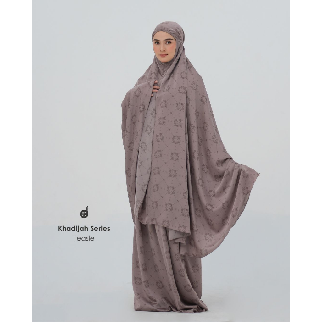 SKYSHOP MUKENA KHADIJAH DEENAY FREE AL QURAN BESAR MUKENA BAHAN ADEM/MUKENA CANTIK/MUKENA DEENAY/MUK