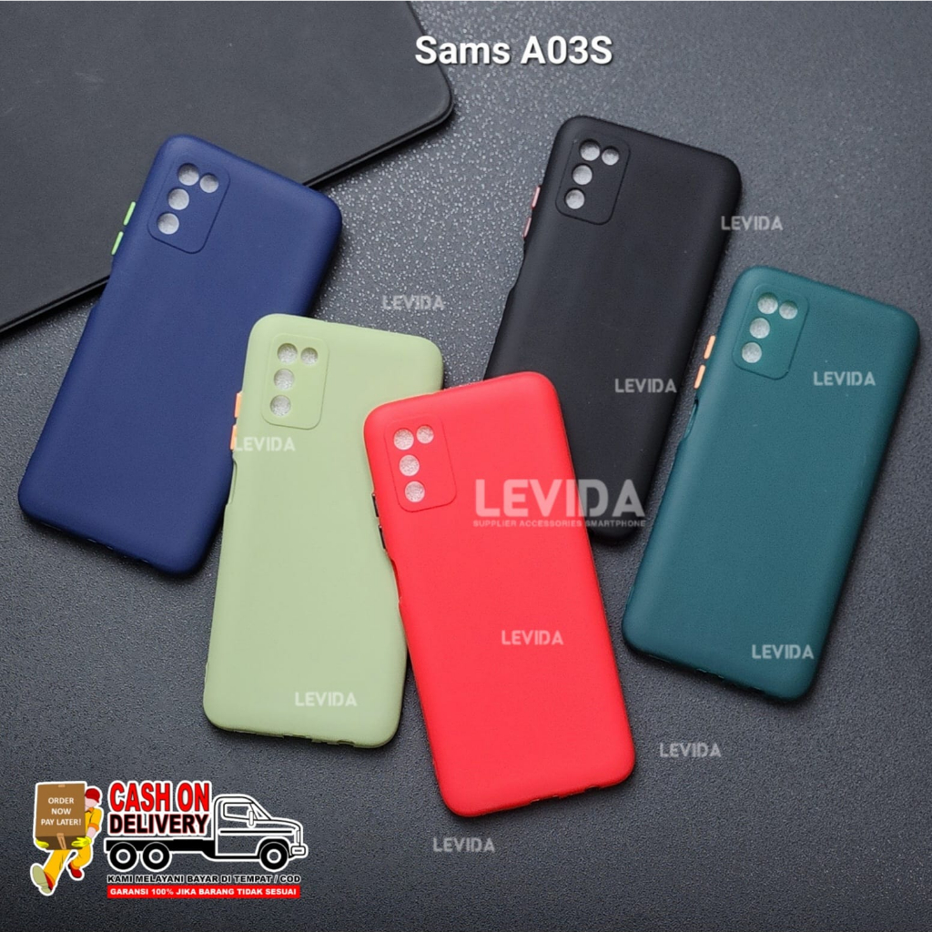Samsung A03S softcase Baby Case Macaron Silicon Case Bahan Soft Samsung A03S
