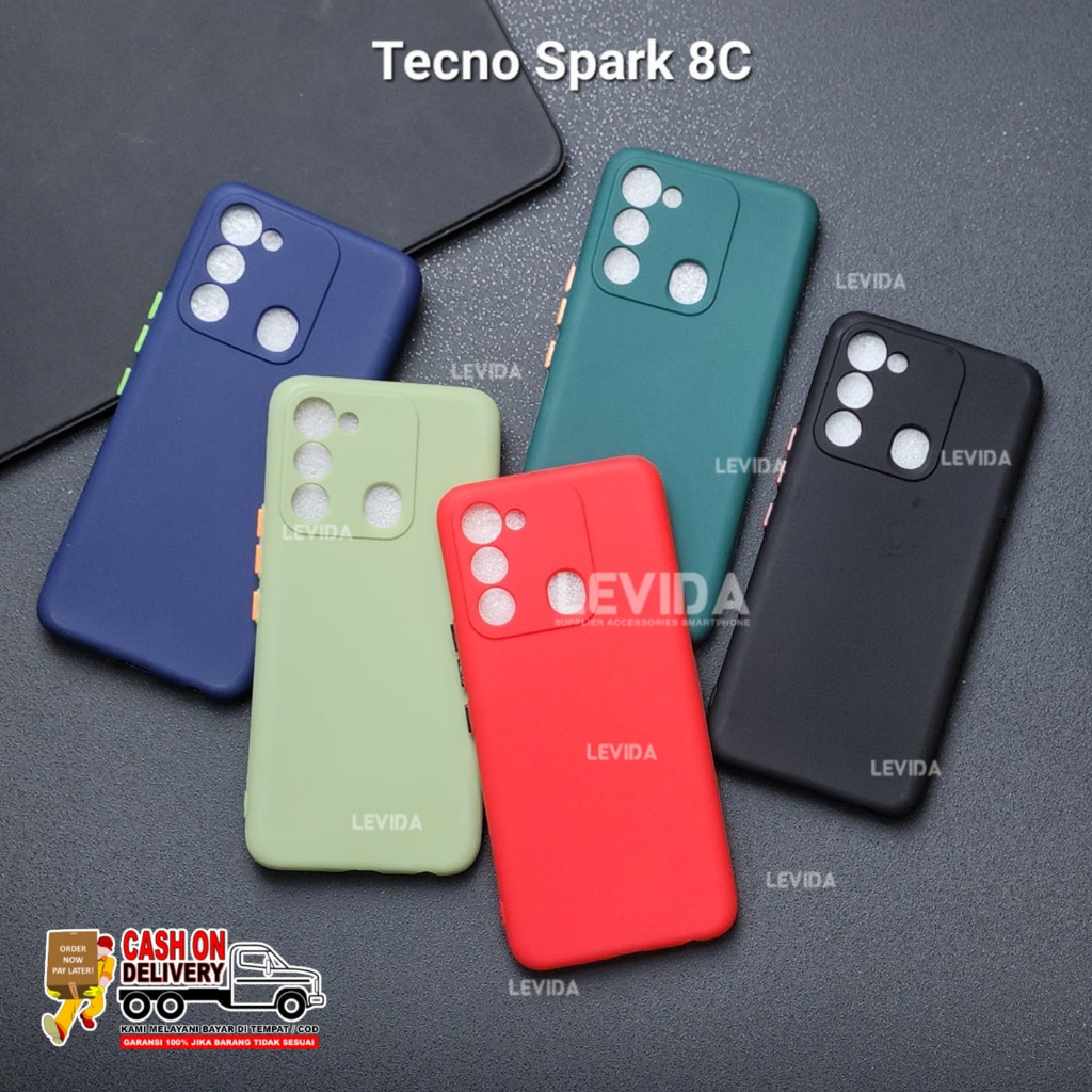 Tecno Spark 8C Tecno Spark 9T Tecno Spark 7 Tecno Spark 7 Nfc softcase Baby Case Macaron Silicon Cas