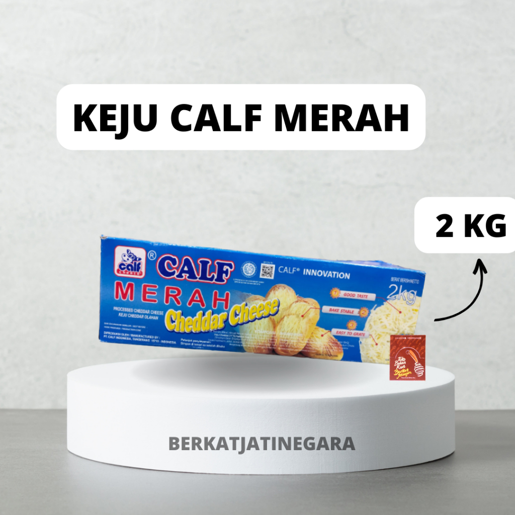 

KEJU CALF MERAH KEMASAN 2KG / KEJU CALF MERAH CTN