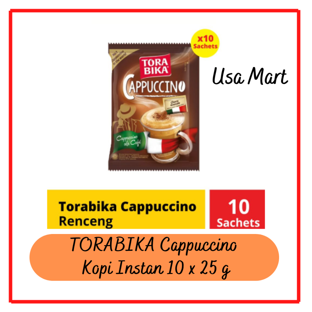 

TORABIKA Cappuccino Kopi Instan 10 x 25 gram