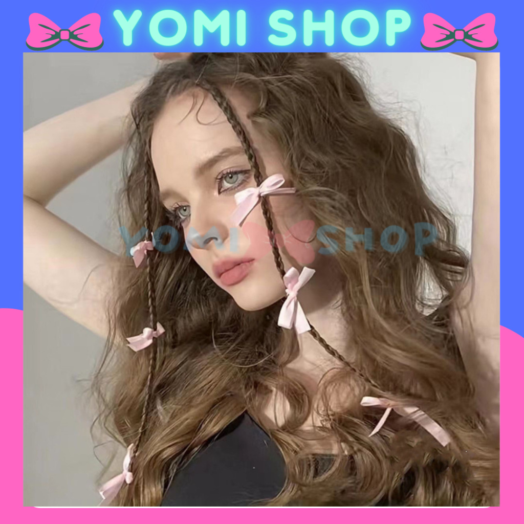 P-127 | PITA RAMBUT KOREA MINI BLACKPINK SET 5 PCS WARNA POLOS/