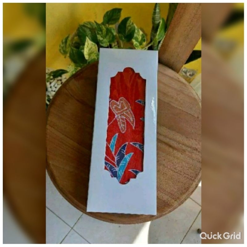 KOTAK BOX KAIN BATIK / PEMBUNGKUS KAIN BATIK