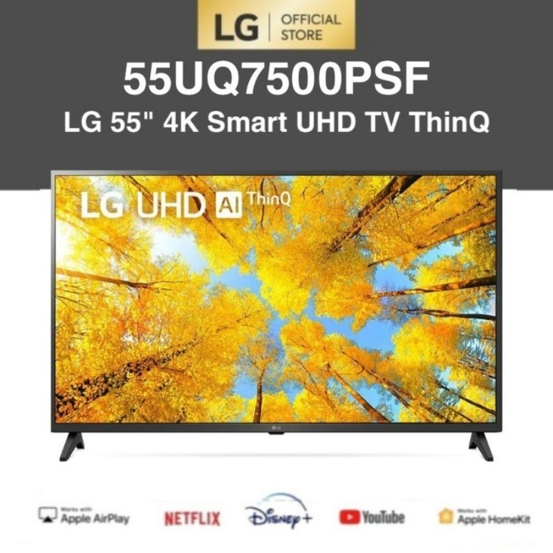 LEDTV LG 55INCH SMART TV PLUS DIGITAL TV 55UQ7500 UNTUK KOTA CIREBON
