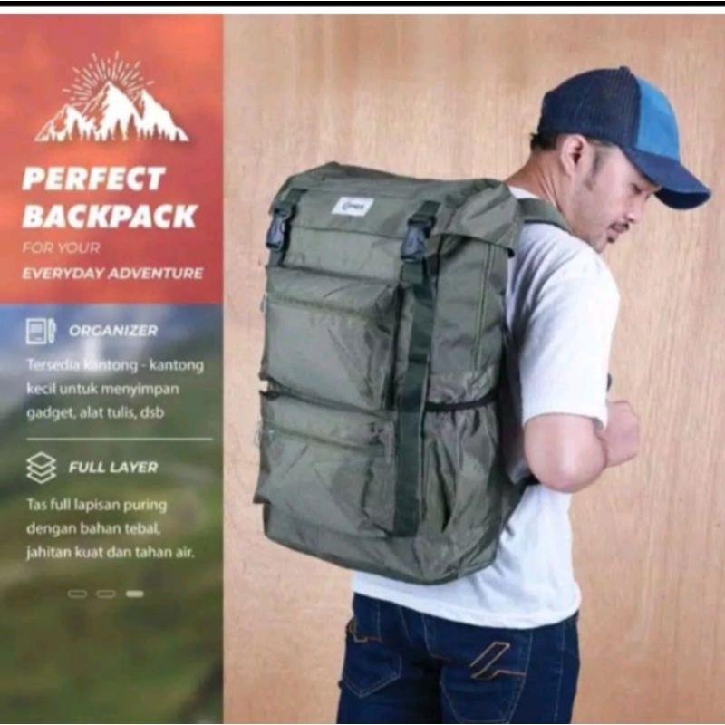 tas ransel pria backpack - tas ransel 40liter