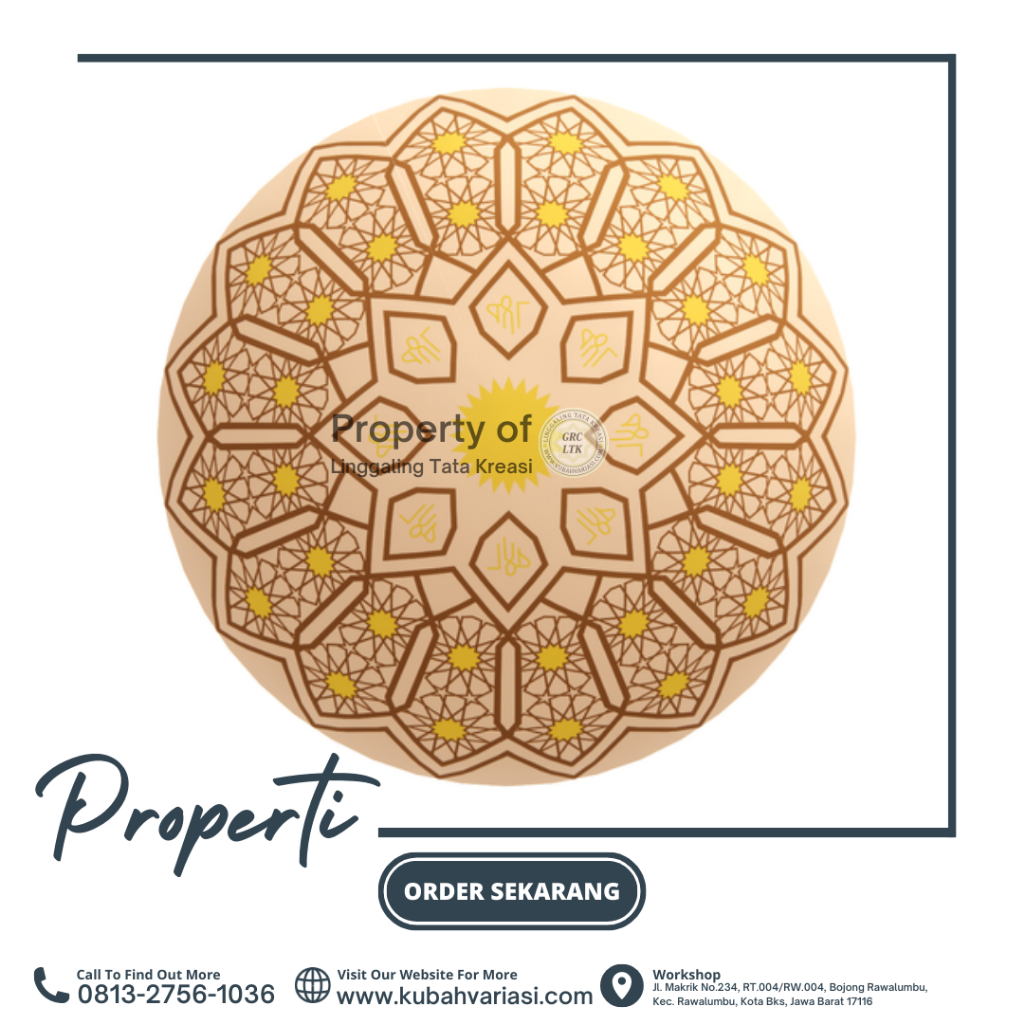 Plafon GRC Masjid Terbaru