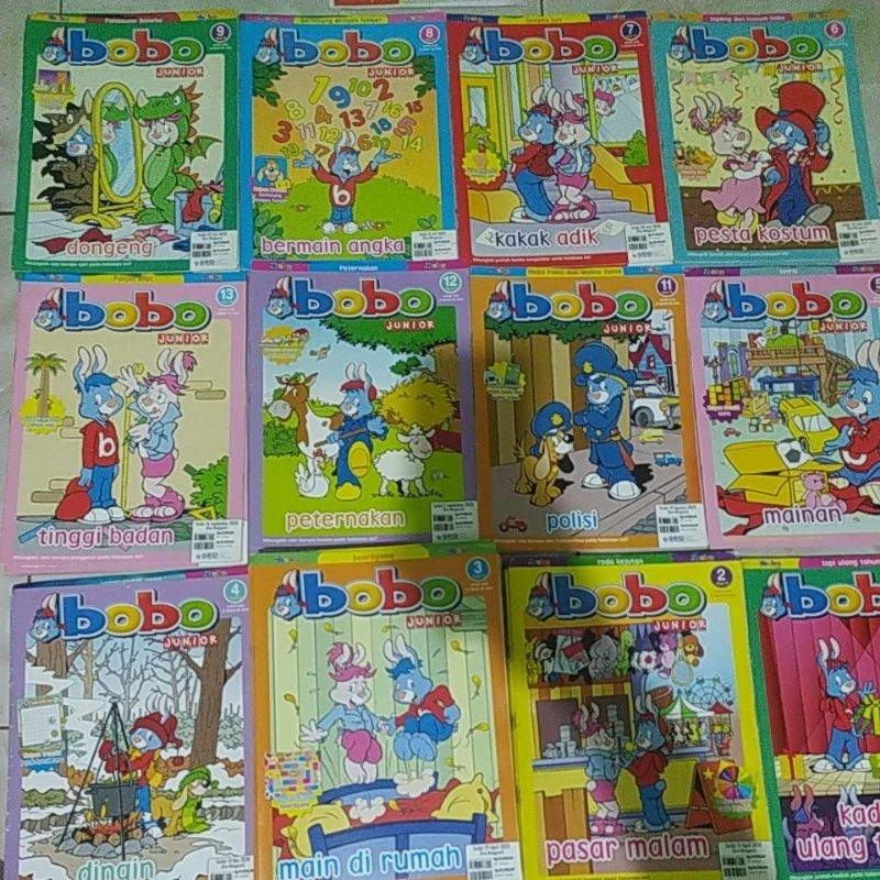 BARU Majalah bobo junior tahun 2020/2021/2022