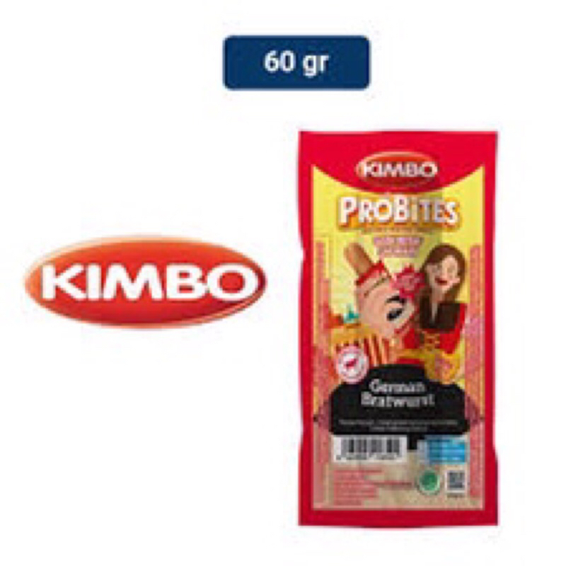 

Kimbo sosis siap makan german bratwurst 60gr