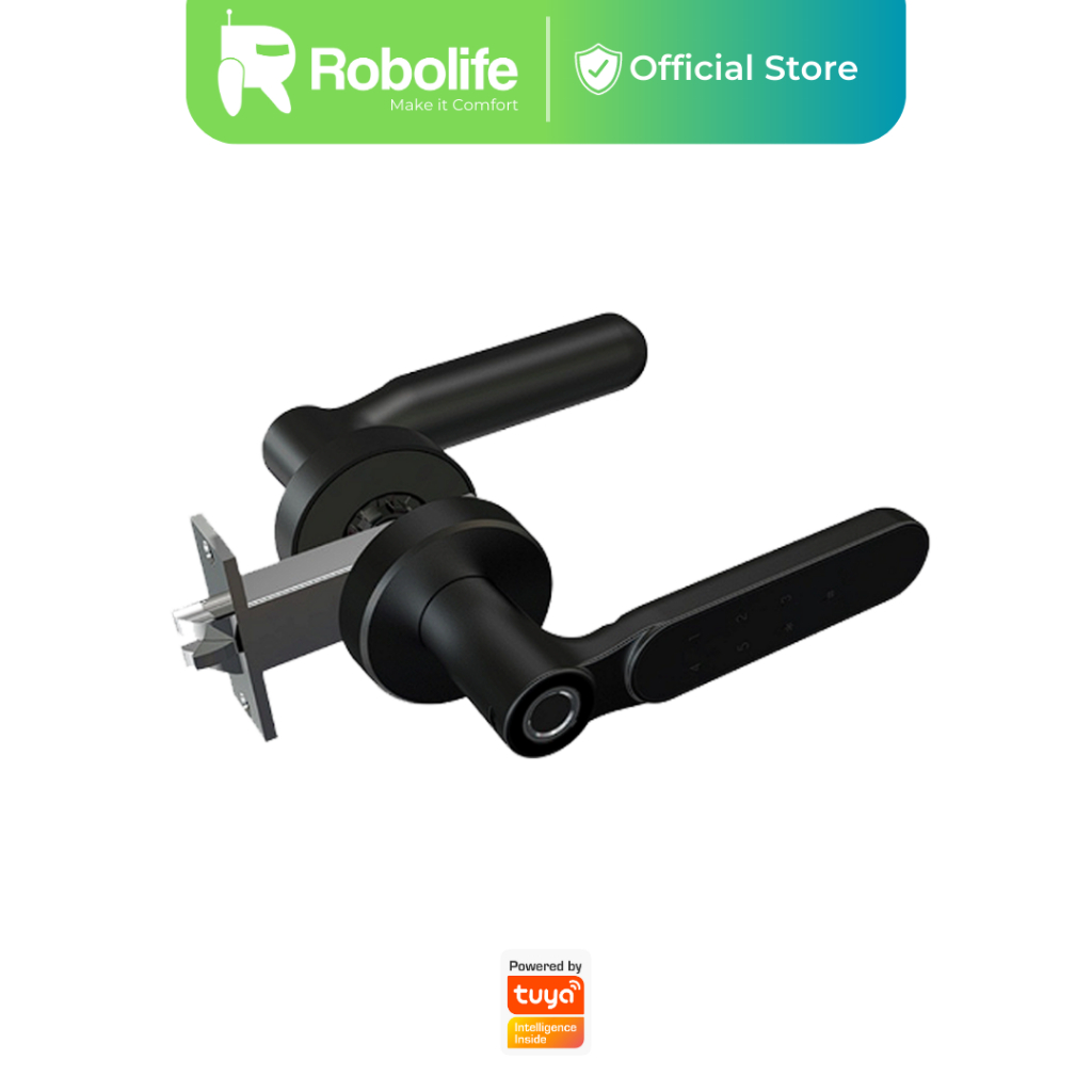 Robolife Smart Door Lock Handle Finger Print door lock