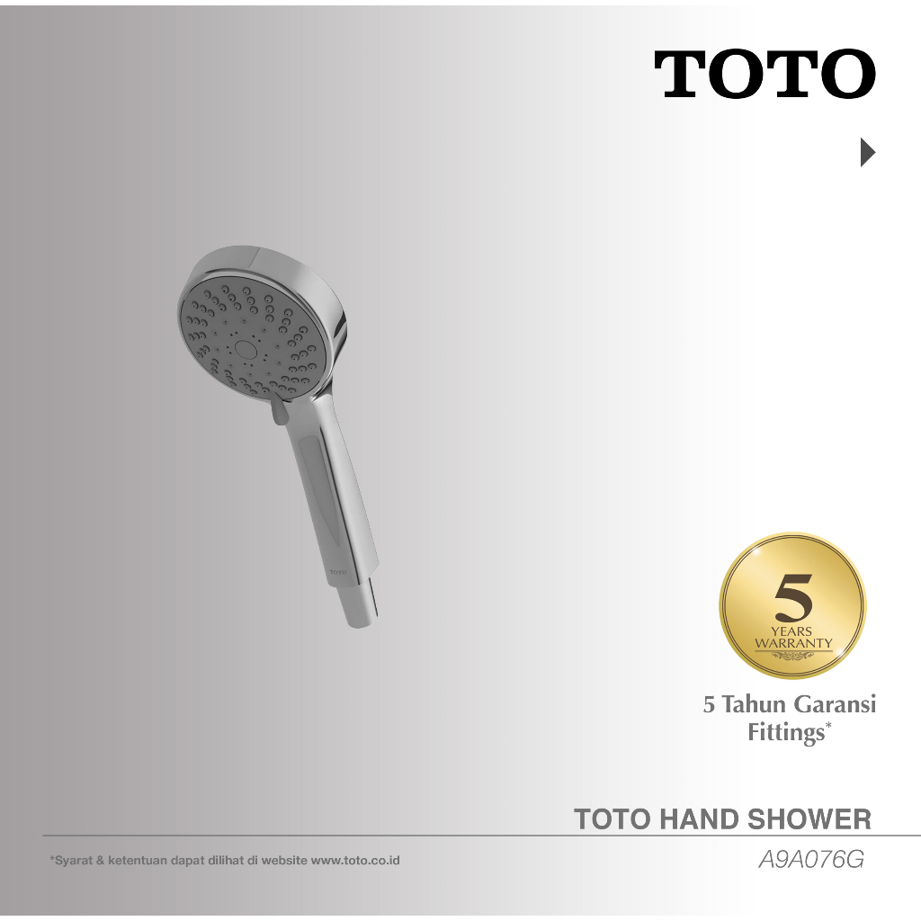 TOTO A9A076G Hand Shower