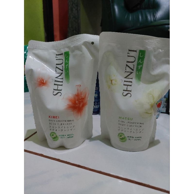 Shinzu'i Bodywash Refil 400ml & Botol 500ml