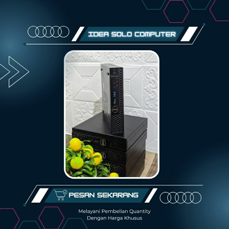 Super Sale  Pc Mini Dell Optiplex 3050 Core I3 Gen 7 Ram 8 Gb, Mini pc dell i3 7100t ram 8gb hdd 500