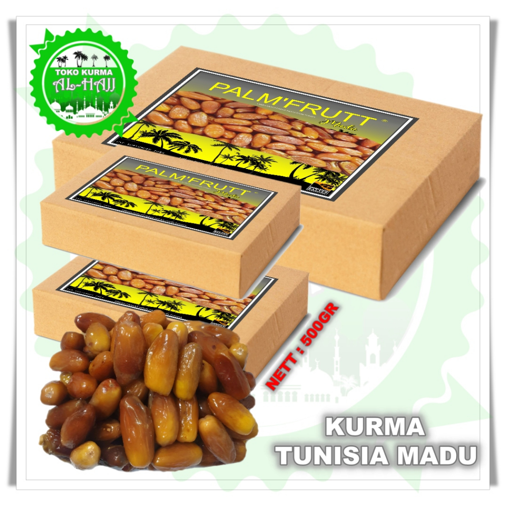 

KURMA TUNISIA CURAH 500GR /TUNISIA MADU /MANIS/LEMBUT