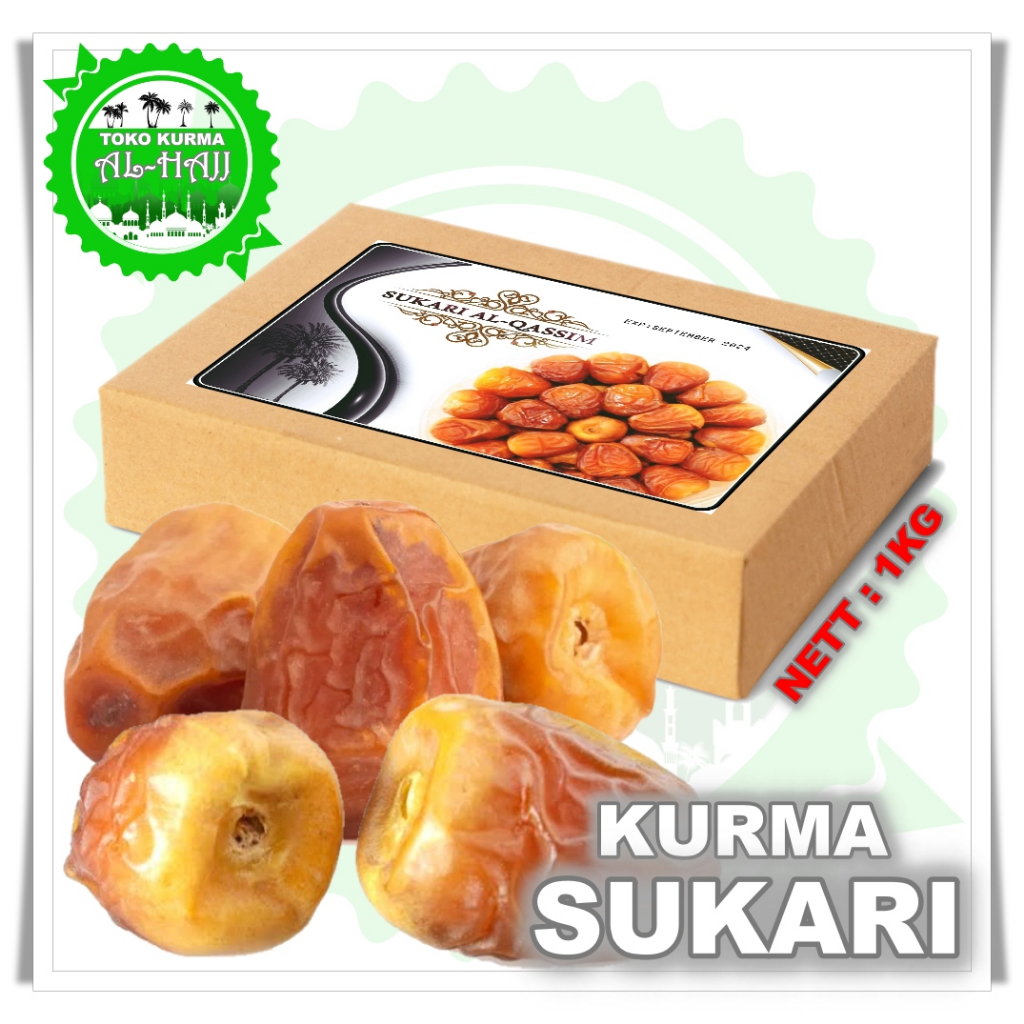 

KURMA SUKARI PREMIUM 1KG/SUKARI ALKOSIM