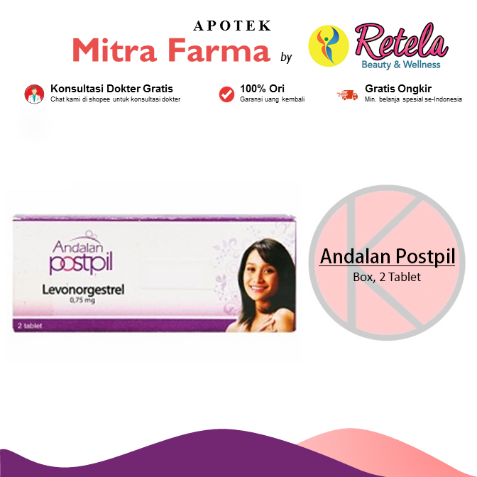 Andalan Postpil 2 Tablet