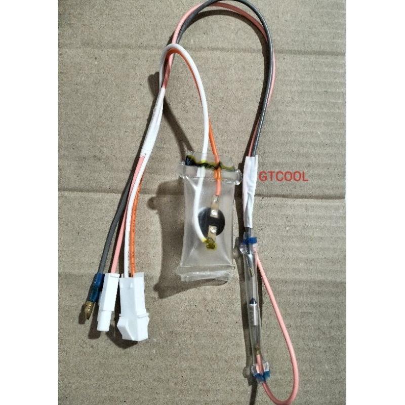 fuse bimetal fuse defros kulkas 2 pintu toshiba