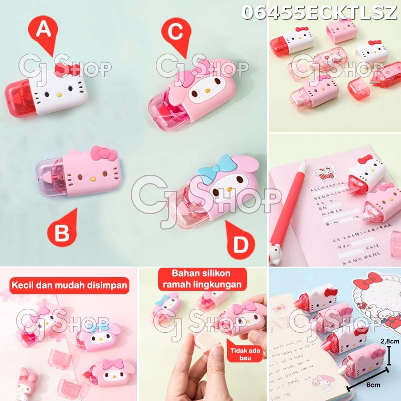 

Hello Kitty My Melody Mini Correction Tape [ORI] 06455