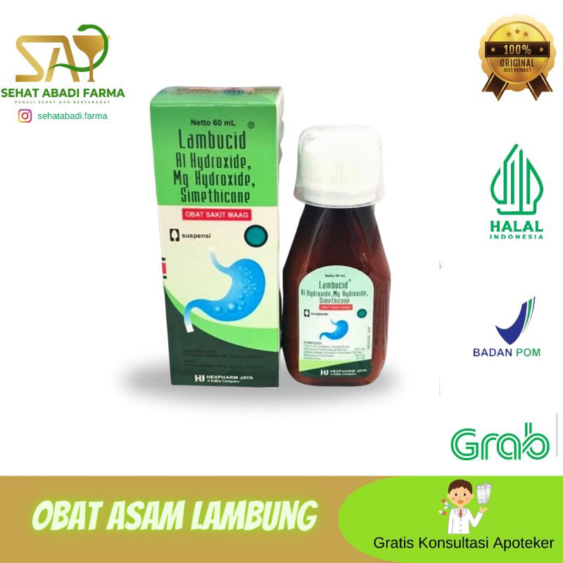 

Lambucid Suspensi 60 ml