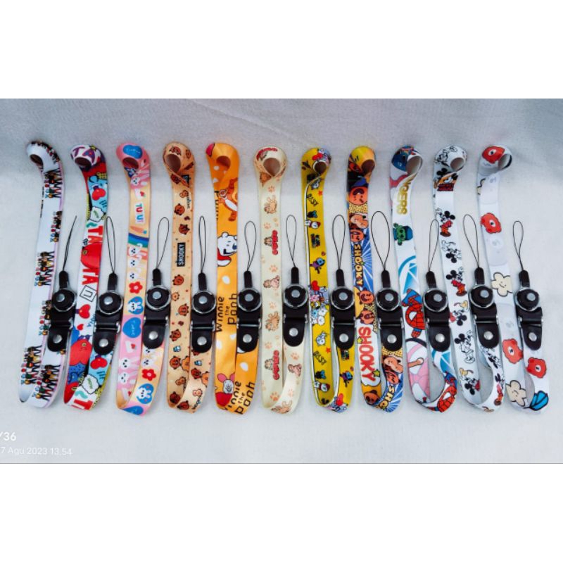 Gantungan HP Karakter/Gantungan HP Karakter Kartun