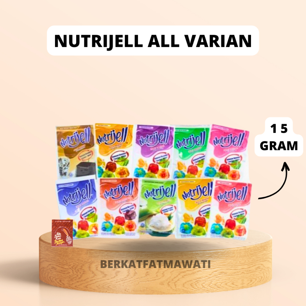 

NUTRIJELL 15 GR / BUBUK AGAR JELLY PUDDING INSTAN NUTRIJEL