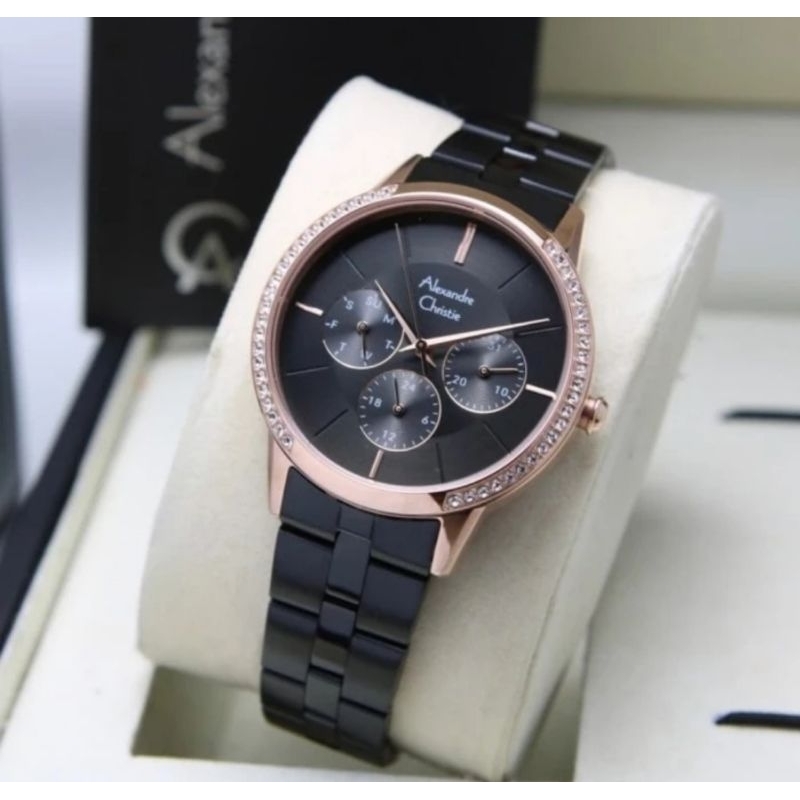 Jam Tangan Original Alexandre Christie Wanita AC2988BF