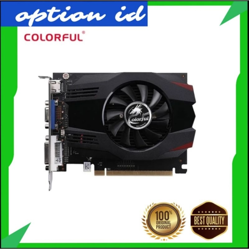 VGA COLORFUL GeForce GT 730 4G D3-V | GT730 4GB GDDR3 GT730K