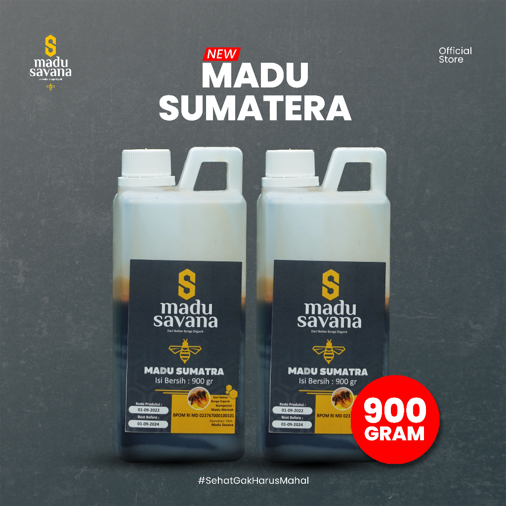 

Madu Hutan Sumatra 900 gr madu murni murah madu savana