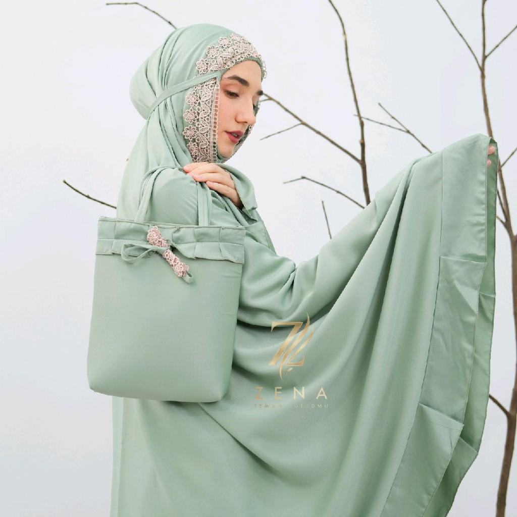 Mukena Raline Renda Mewah by zena