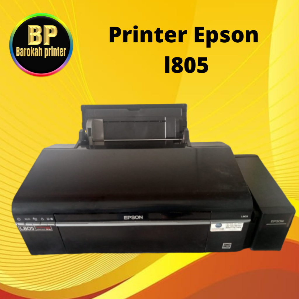 Printer Epson l805 6 warna kosongan