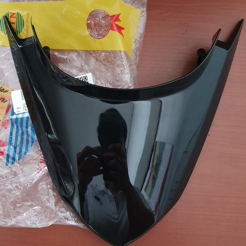 Pet Stop Belakang Honda SUPRA X 125 2015 HITAM Sambungan Body Belakang Honda SUPRA X 125 2015 HITAM 