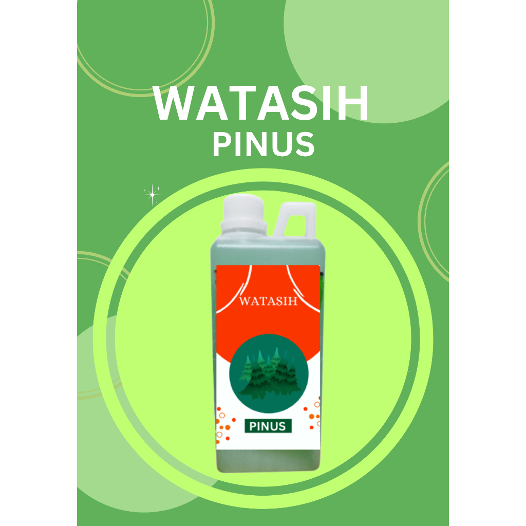 Watasih Pinus Detergen Cair Repack 1 liter / Detergen Cair 1 liter / Liquid Detergent 1L-Deterjen Ca