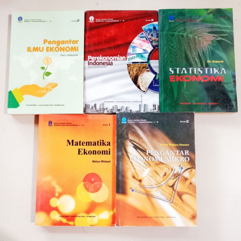 Buku Tentang Ekonomi / Referensi Kuliah