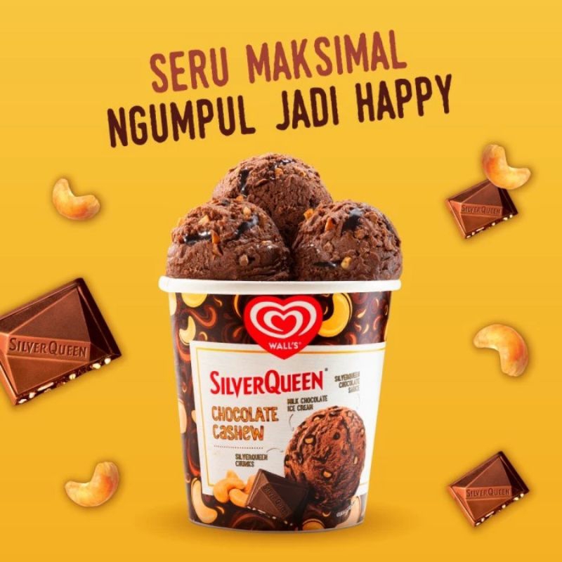 

Ice Cream Wall's SILVERQUEEN CHOCOLATE CASHEW