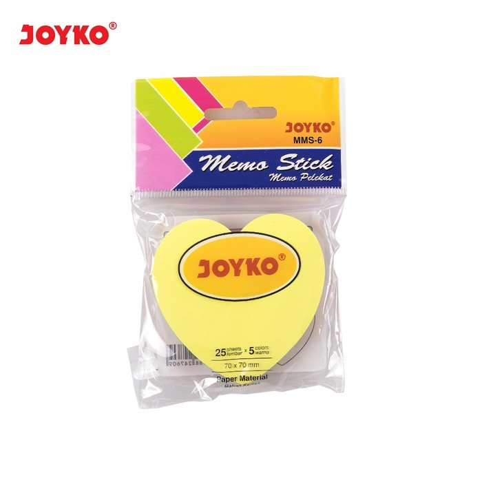 

Joyko Memo Sticky MMS-6 / Notes Tempel Kertas LOVE Murah