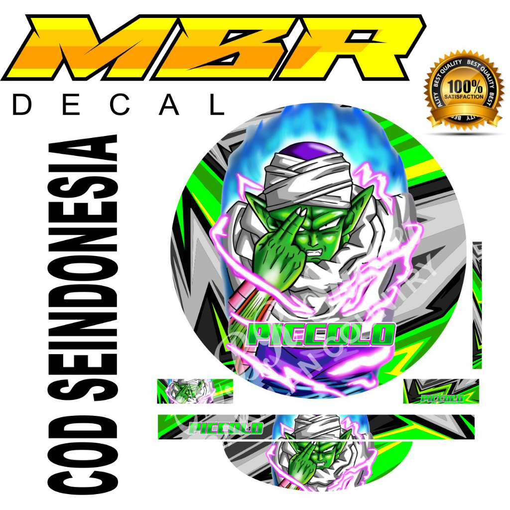 decal sangkar murai piccolo,stiker tebok murai