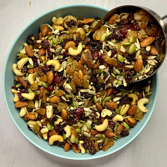 

Nycyta Home Trail Mix Nut Dried Fruit 250Gr Tinggi Serat