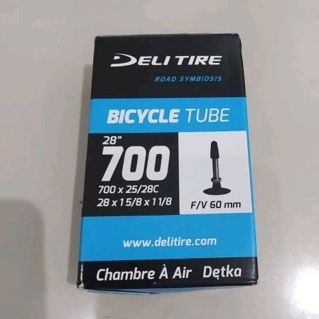 ban dalam sepeda 700x25c Deli / ban dalam sepeda 700x28c Deli