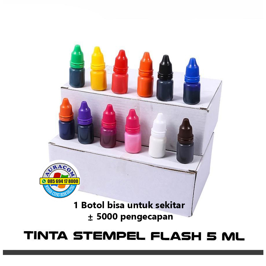 

TINTA STEMPEL FLASH 5ML [ BISA COD ]