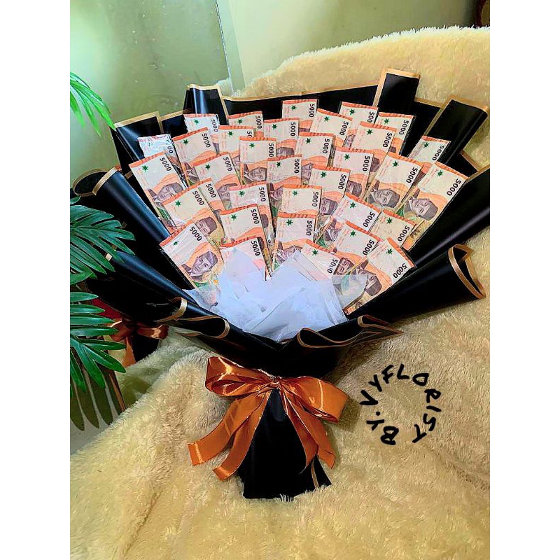 Money Bouquet 5000 ORI | Buket Uang Asli | Buket Bunga