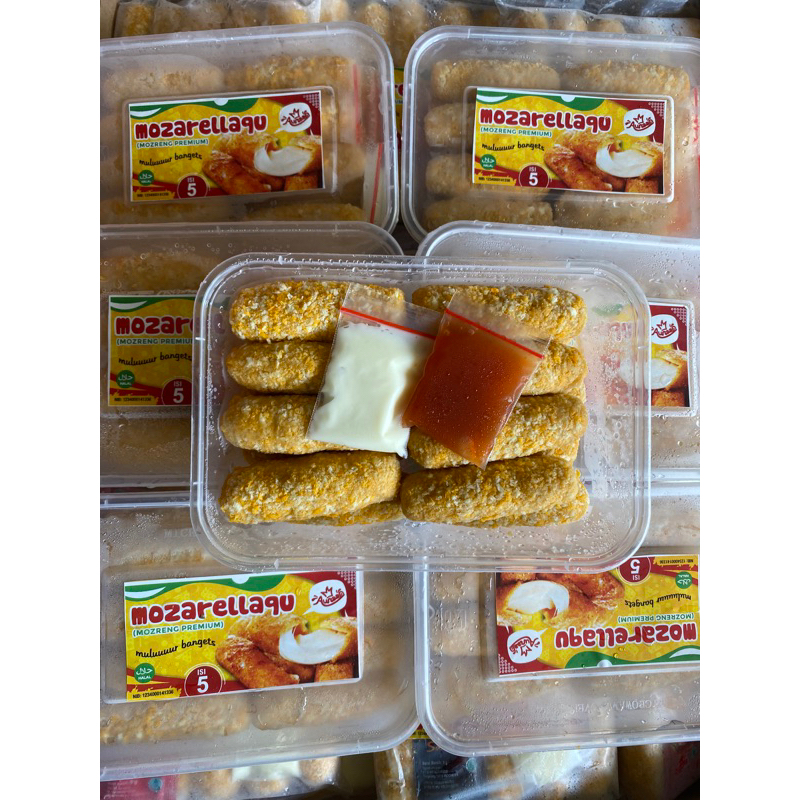 

Mozzarelaqu Stik Mozzarela Isi 16 Pcs