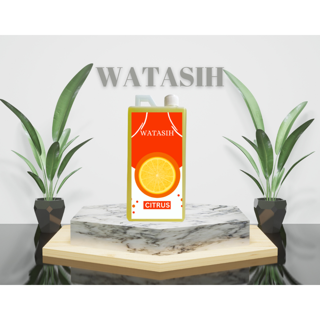 Watasih Citrus Sabun Cuci Baju Cair / Sabun Cuci Baju Laundry Cair / Sabun Cuci Baju Murah / Sabun B