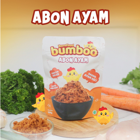 

BUMBOO Abon Ayam 100 gr - Tekstur Lembut MPASI Si Kecil - Sumber Protein - Tanpa MSG